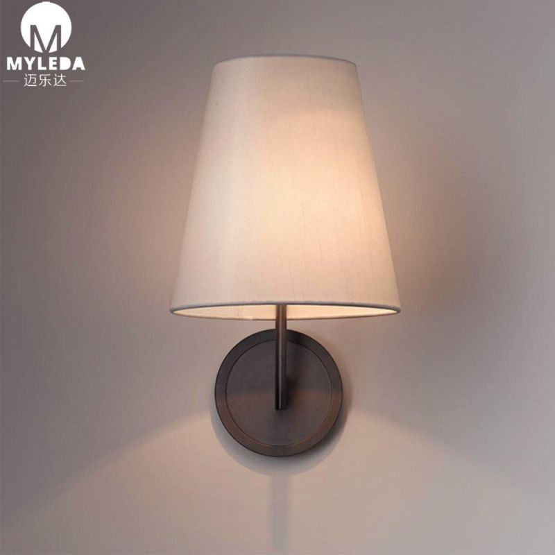 Indoor Modern Bedroom Decor Fabric Lampshade Decoration Pendant Lamp