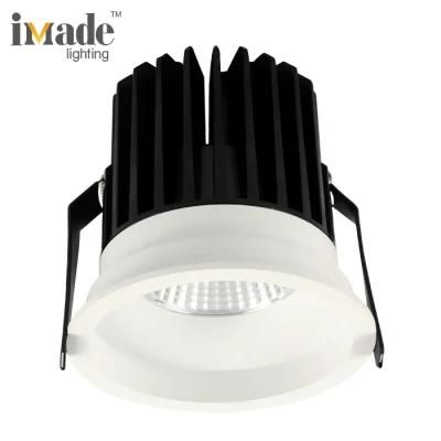 25W 3000K 4000K 6500K 0-10V Dimmable Fixed LED Lighting Fixture Recessed Round LED Downlight