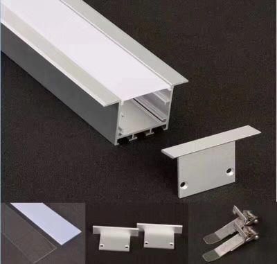 Underround Unfolded Alu Profile Anodized LED Alu-Profil Aluminium LED Strip Profile for Ceiling Wall