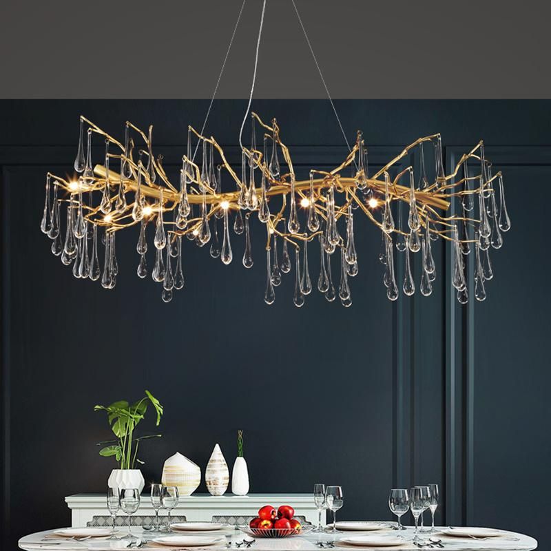 Living Room Pendant Lamp Hotel Creative Dining Room Crystal Chandelier