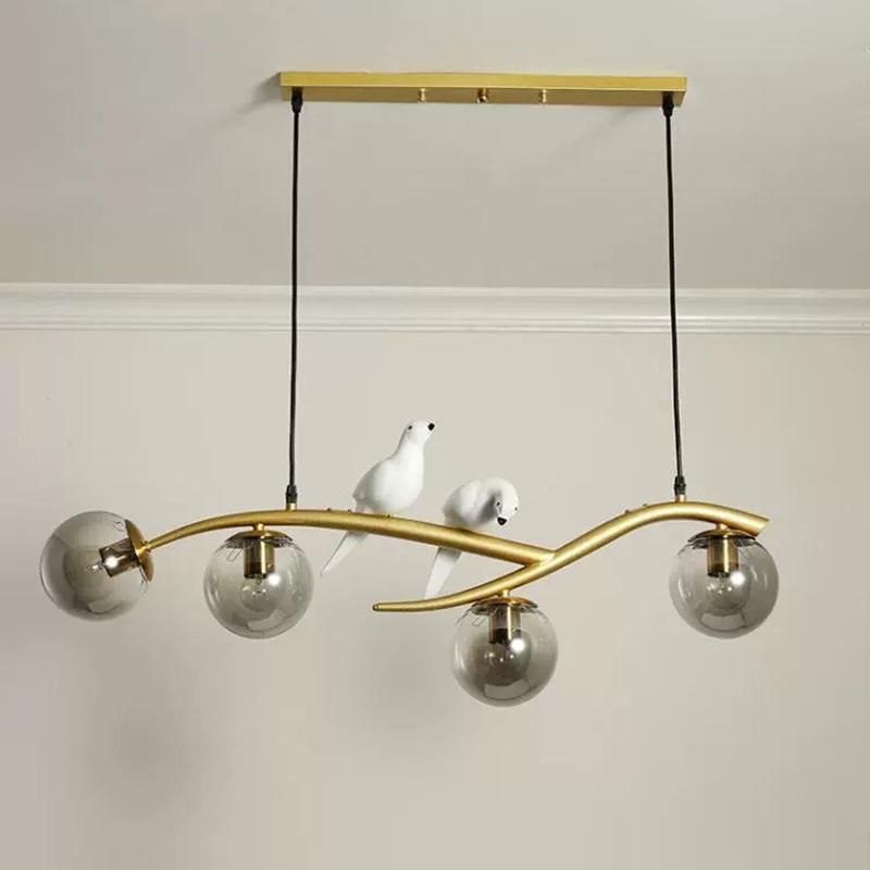 Bird Pendant Lamp Web Celebrity Restaurant Living Room Hotel Chandelier