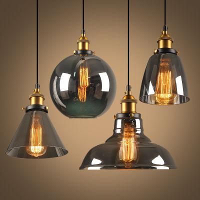 Vintage Glass Pendant Light Fixtures for Kitchen Dining Room Decoration (WH-GP-18)