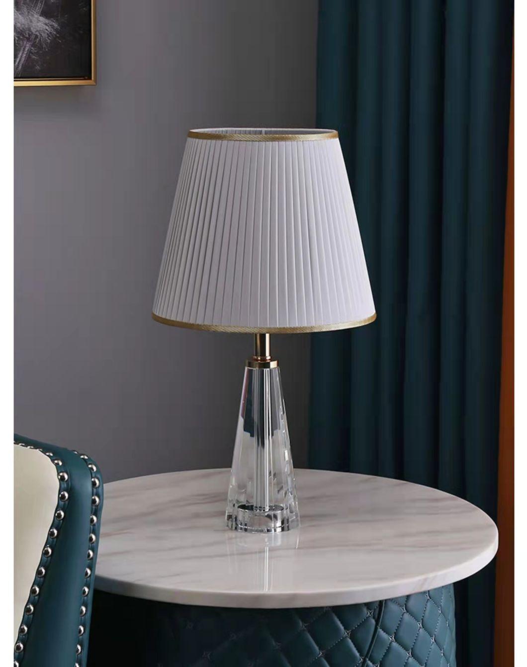 Simple Modern Light Luxury Romantic Master Bedroom Crystal Table Lamp Bedroom Bedside Mood Creative Fashion Ins Bedside Lamp