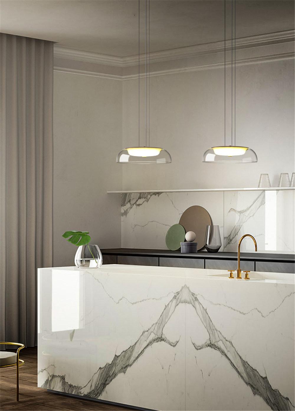 Modern Designer Glass Pendant Lights Dining Room Living Room Kitchen Hanging Lamp Simple Hanglamp Home Decor Light Fixtures