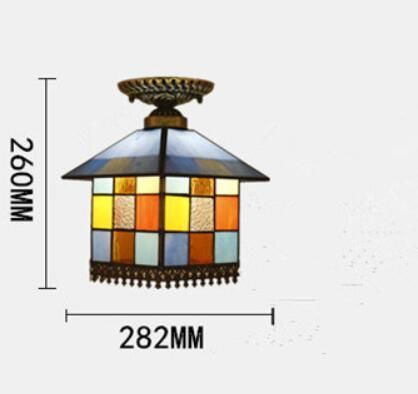 Louis Comfort Tiffany Ceiling Lamps for Sitting Room Bedroom Hallway Lights (WH-TA-10)
