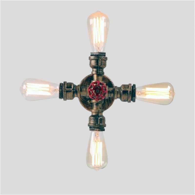 Water Pipe Pendant Lights for Living Room Kitchen Dining Room Fixtures (WH-VP-32)