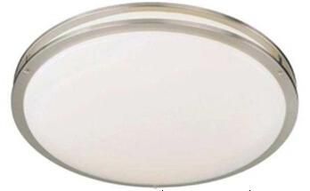 14 Inch Flush Mount Brushed Nickel Gu24 Ceiling Lights