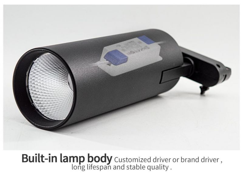 Spot Lights Fixture Adjustable Dimmable Energy-Efficient Light Track LED