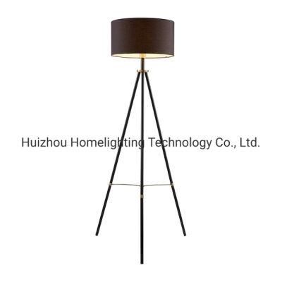 Jlf-T04 Home Decorative Black Tripod Floor Standing Lamp Lighting Fixture