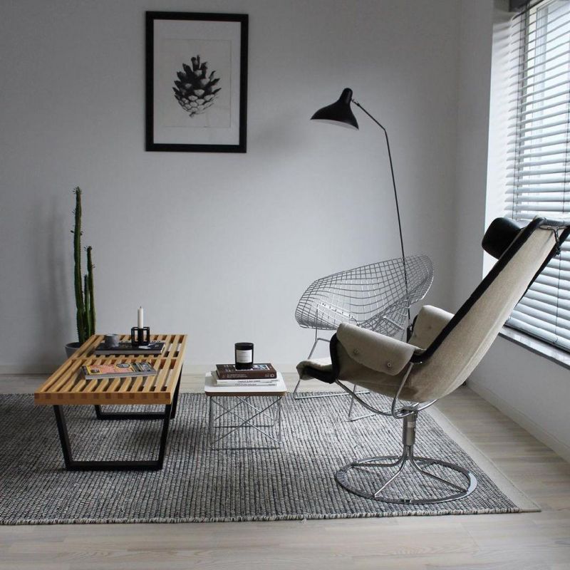 Modern Black Metal Floor Lamp Living Room Reading Bedroom Mantis Floor Lamp (WH-MFL-158)