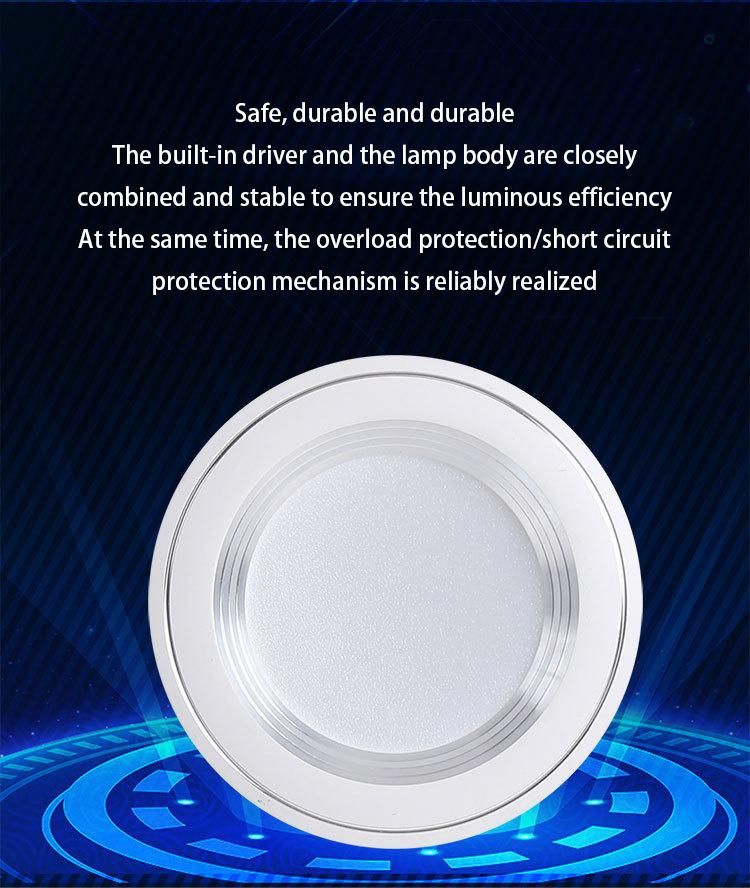 3W---18W LED Downlight Living Room Aisle Home Hotel Engineering Ceiling Recessed Downlight