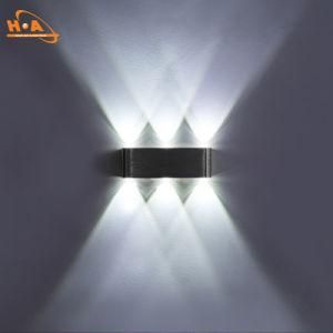 Silver 6W High Brightness Special LED Wall Light for Outdoor