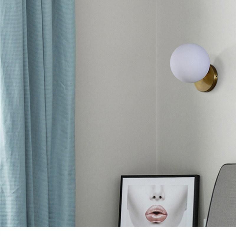 Nordic Post-Modern Bed Wall Lamp Study Living Room Kitchen Minimalist Wall Light (WH-OR-94)