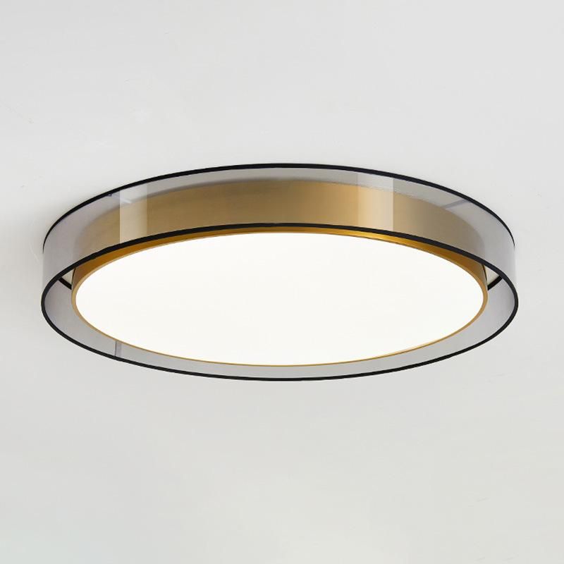 LED Ceiling Light All Copper Living Room Light Nordic Simple Room Round Gold Chandelier (WH-MA-188)