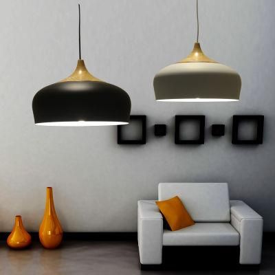 Nordic Industrial Pendant Lights Japan Style Indoor Home Decorative Wooden Lamps Living Room Pendant Lamp (WH-AP-215)
