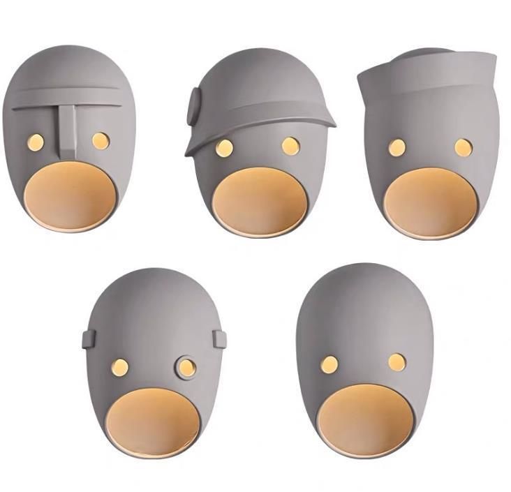 Nordic Sconce Wall Light The Party Wall Lamp Indoor Lighting Resin Wall Lamps (WH-VR-74)