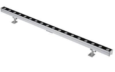 LED 24W Linear Bar Light, LED Wall Washer Light with Us Plug, IP65 Waterproof, Wall, Bridge and Billboard, Super Bright 2400 Lumens, 3000K Warm White