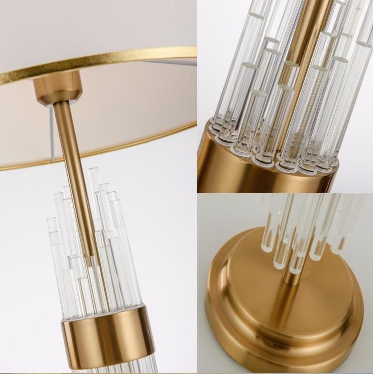 Postmodern Simple Light Luxury Crystal Glass Nordic Creative American Table Lighting Living Room LED Desk Lamp 2021 Postmodern Luxury Lamp Small Table Lamp