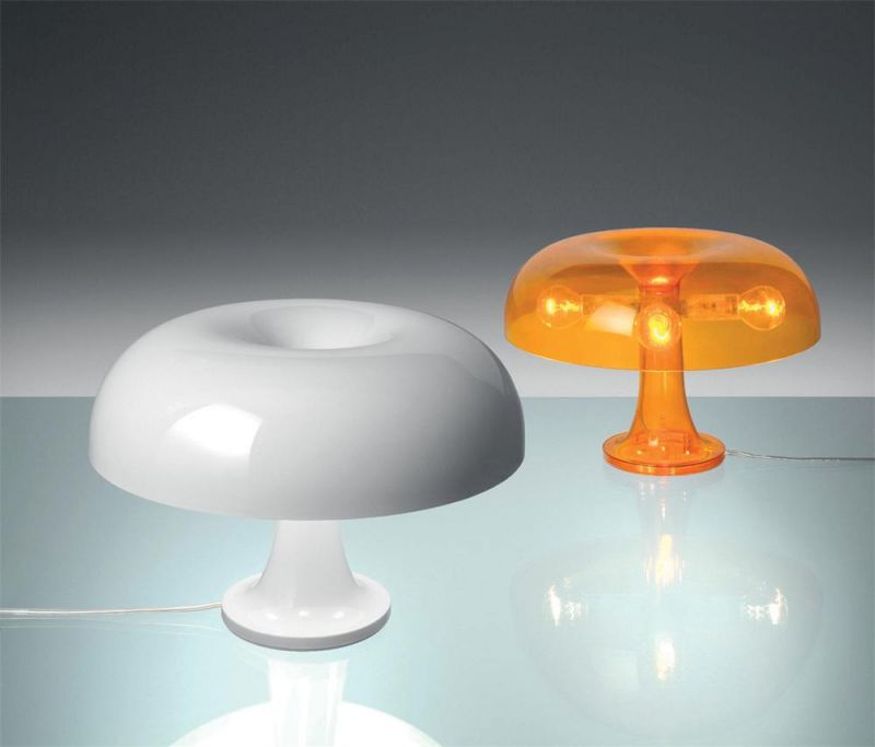 2022 Designer Table Simple Living Bedroom Bedside Model Room Retro Mushroom Decorative Lamps Table Lamp