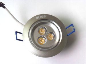 3*1W Dimmable LED Ceiling Lighting
