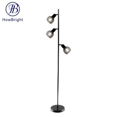 Hotel Decoration Modern Black Classic Industrial Decorative Floor Lamp for Home Hotel Bedroom