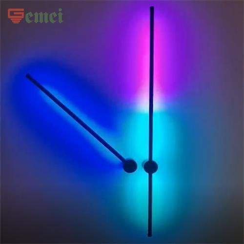 Minimalism Style LED Thin Strip Lighting Aluminum RGB Wall Light