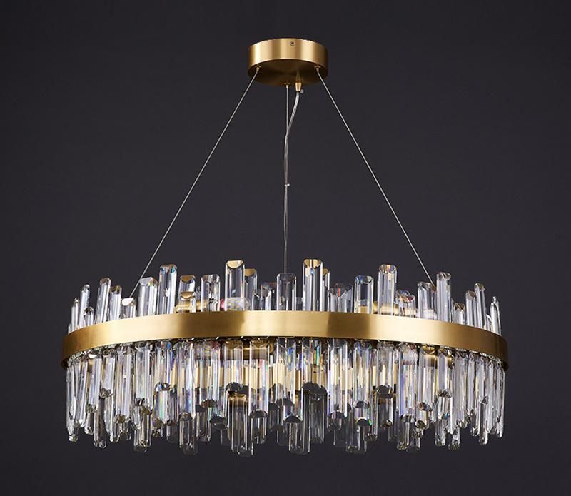 Luxry Indoor Lighting Crystal Chandelier Light Living Room Dining Room Modern Pendant Lamp