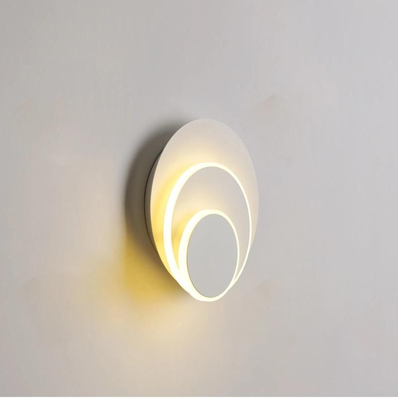 Simple Bedroom Bedside Lamp Creative Living Room LED Corridor Decorative Wall Light