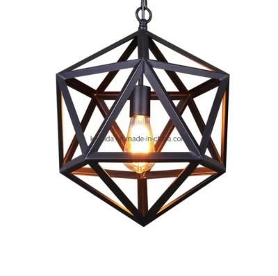American Retro Style Iron Pendant Lamp Lighting Chandelier for Restaurant/Bar