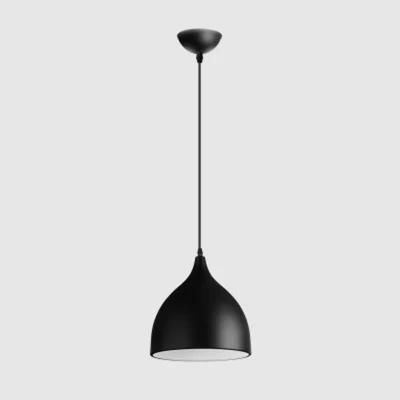 Modern Simple Chandelier Pendant Light with Black Color for Restaurant