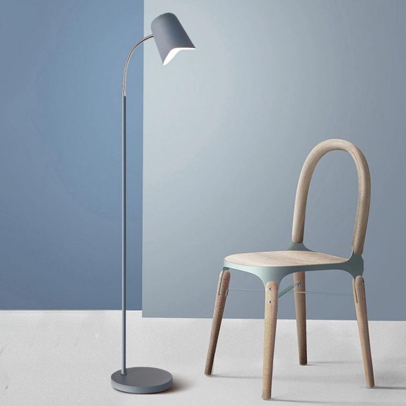 Nordic Minimalism LED Floor Lamp Living Room Bedroom Study Me Floor Lamp (WH-MFL-178)
