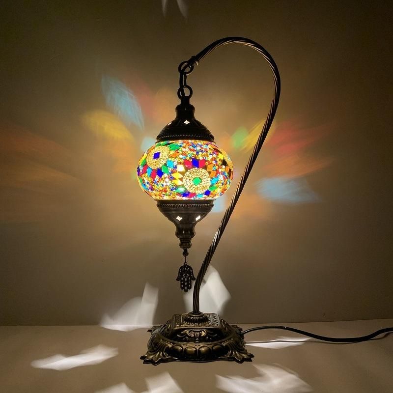 Table Lamp Bedroom Home Decor Desk Light Bedside Night Bar Rustic Table Lamp (WH-VTB-23)