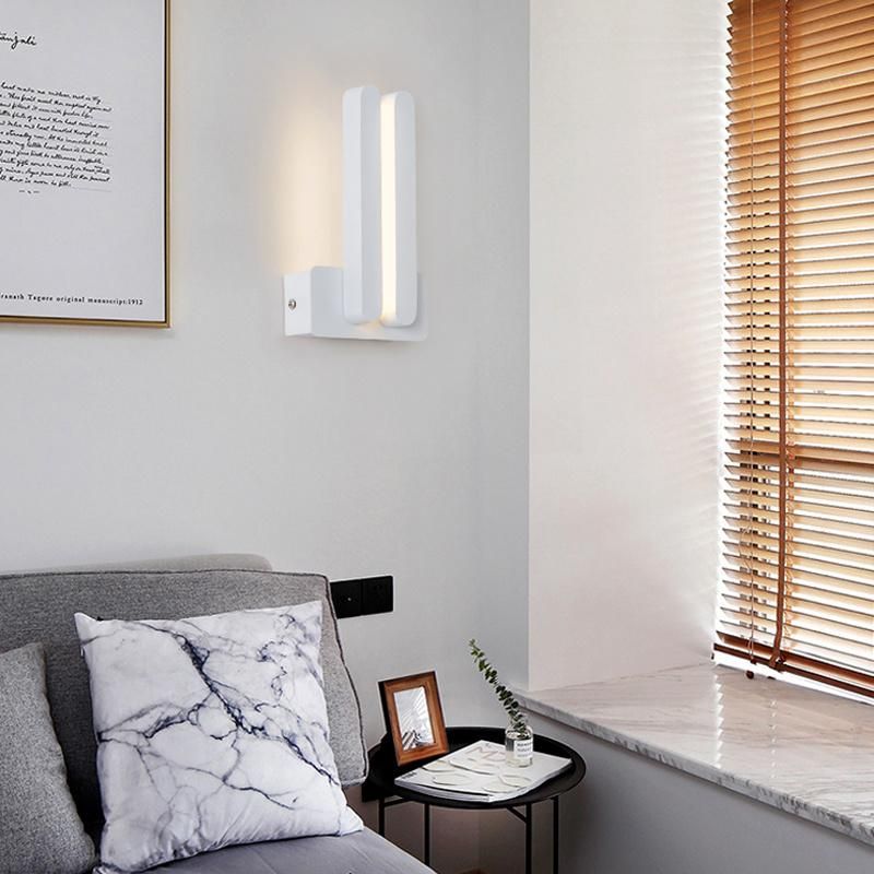 Bedside Light Modern Simple Rotating Living Room Hotel Corridor Reading LED Strip Wall Lamp