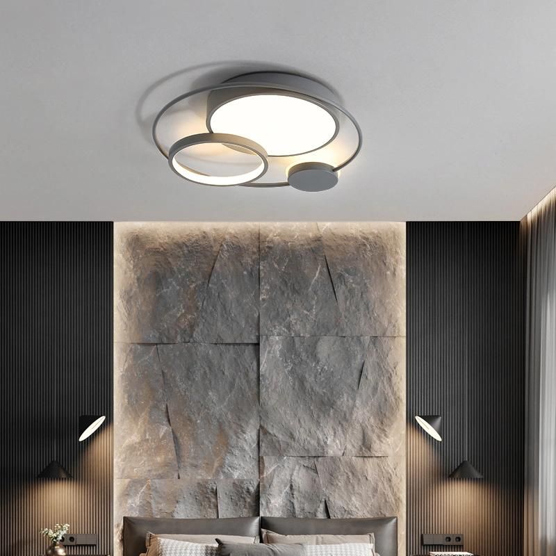 Modern Creative Design Circle Ceiling Lamp Pendant Lamp Living Room Lamp