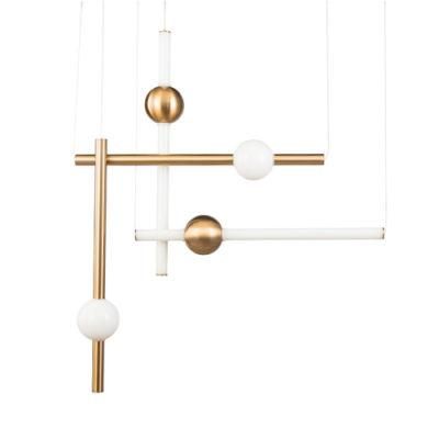 Hotel Custom-Made Decoration Glass Chandelier Modern Pendant Light