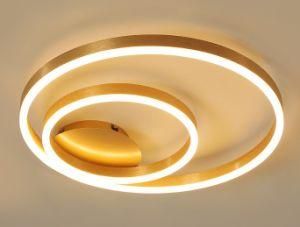Weshion Popular Design 2 Rings Ceiling Light