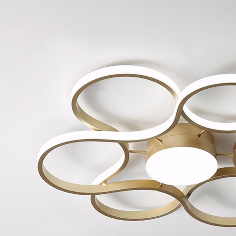 Luxury Ceiling Lamp Living Room Simple Modern Bedroom Light Nordic Creative Personality LED