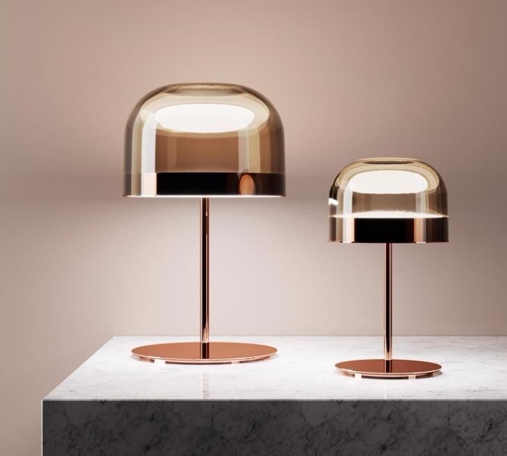 Popular Modern Simple Creative Glass Table Reading Lighting