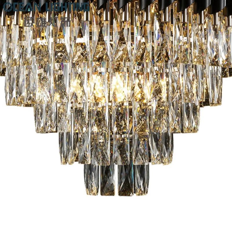 Project Hotel Entry Luxury Style Crystal Chandelier Wholesale