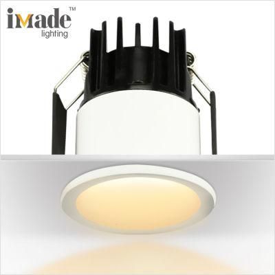 LED Fixed Spotlight Anti Glare 5W COB Spotlight Matt White 4000K LED Downlight