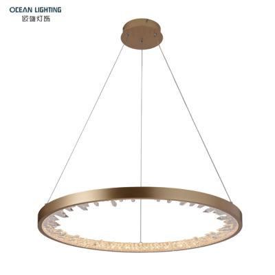 Modern Indoor Decorative Aluminum Iron Acrylic Pendant Lighting for Home Hotel Restaurant