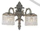 68852 Crystal Candle Chandelier Lamp (Zinc Alloy)