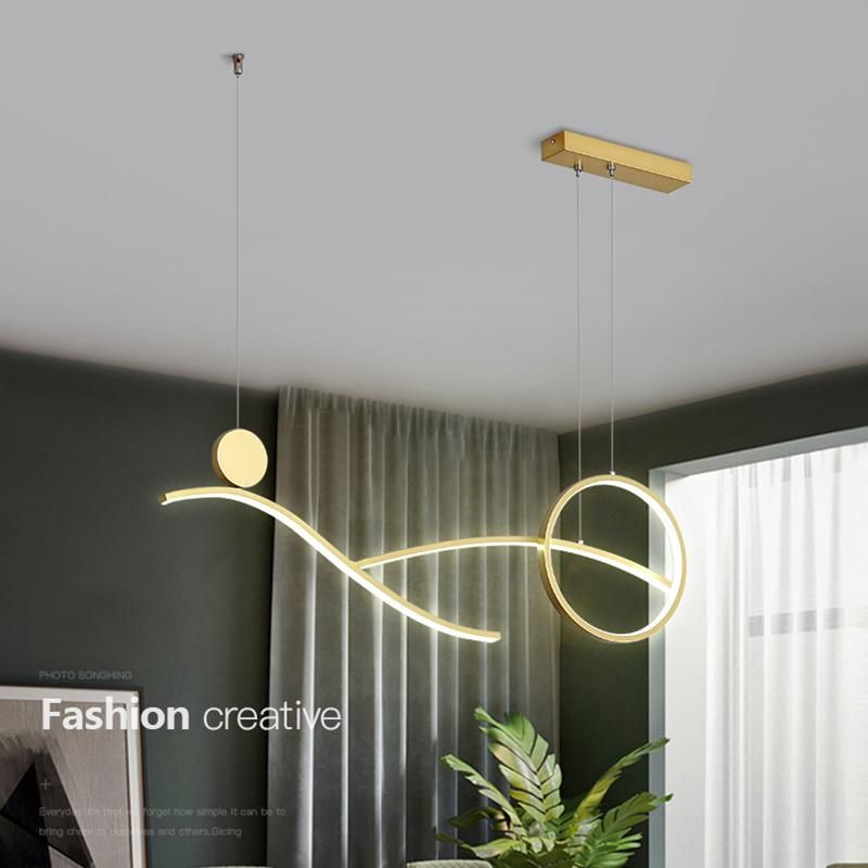 LED Dining Room Light Nordic Living Room Chandelier Nordic Pendant Lamp