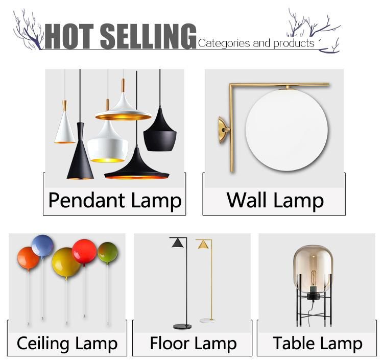 Modern Golden Lotus Leaf Pendant Lamp Hotel Lobby Creative Light Luxury