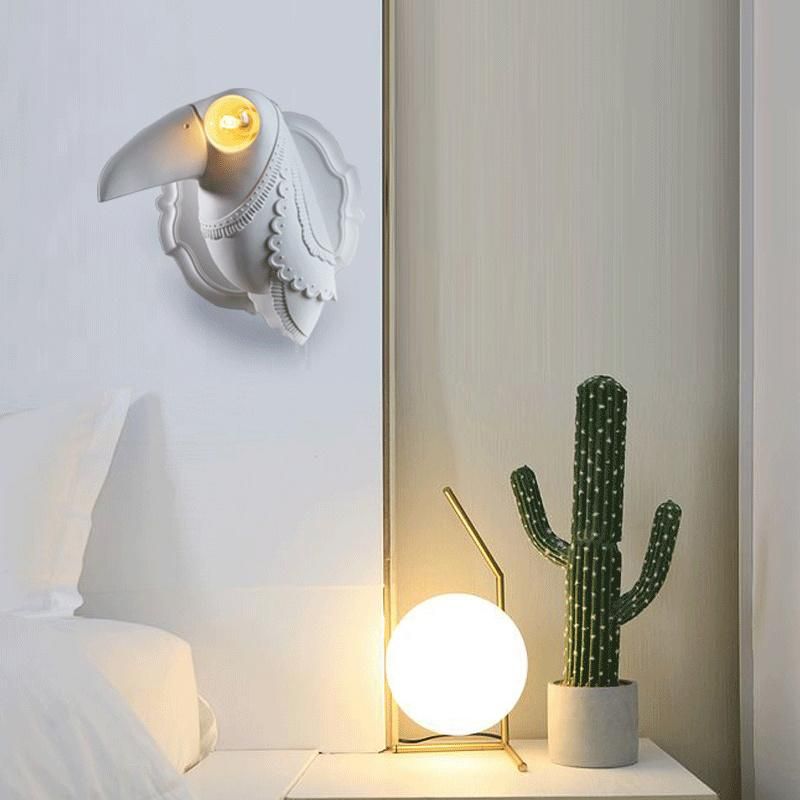 Big Beak Creative Living Room Dining Room Wall Lamp Bedroom Decorative Light