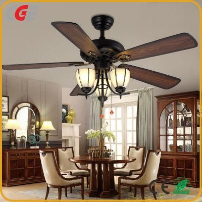 Fan Fancy Decorative Remote Control Ceiling Fan Light with Customized Design Cooling Fan
