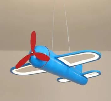 Children′s LED Pendant Lamp Airplane Nordic Hanging Kids Room Decoration Boys (WH-MA-151)