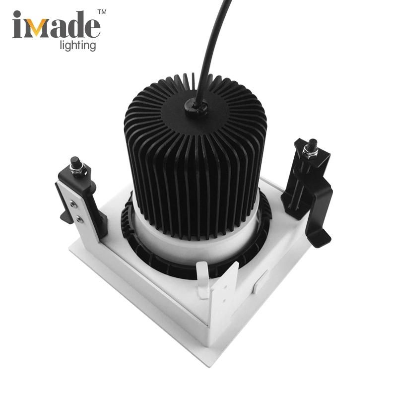 Imade Light China 25W Factory Supply Square Recessed Adjustable Dimming LED Down Light