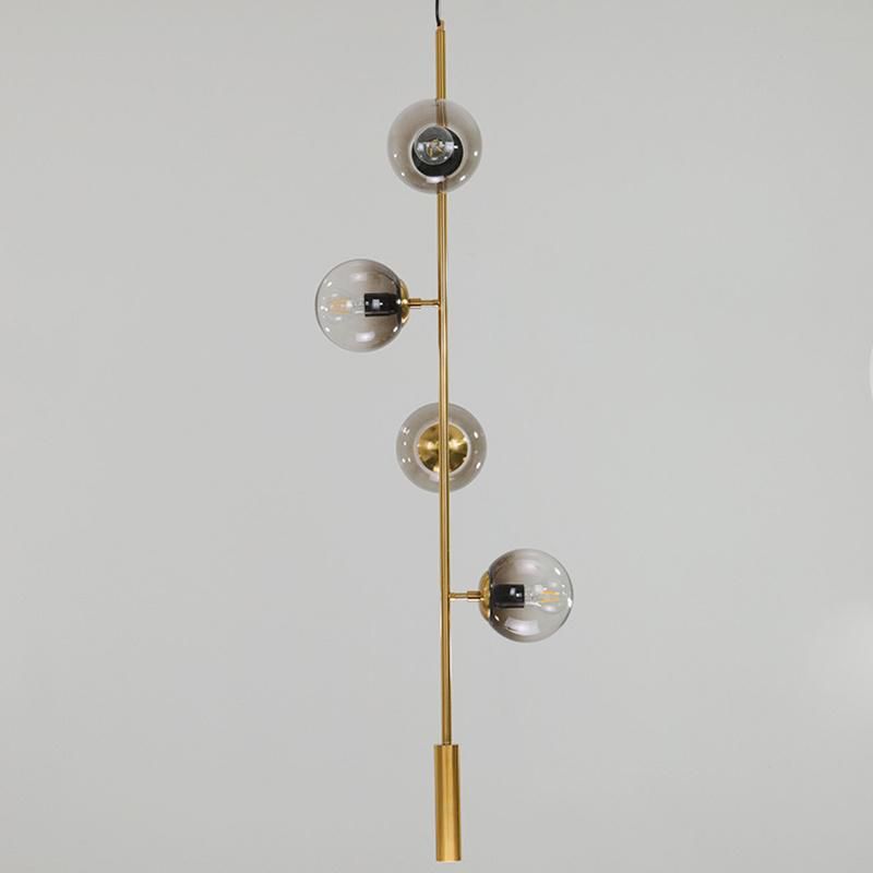 Spherical Design Simple Style Chandelier Bedroom Dining Room Pendant Lamp