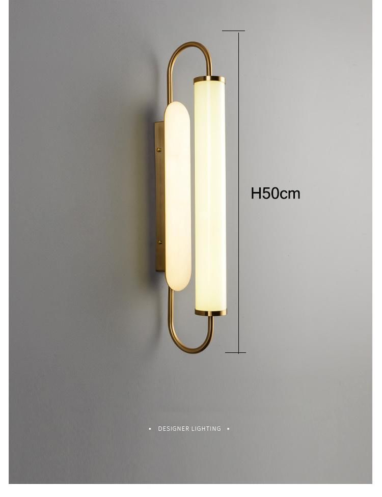 Modern Metal LED Wall Lamp Light Sconce Bedroom Foyer Washroom LED Wall Lights Sconce (WH-OR-135)